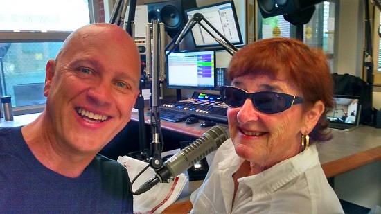 Vince Outlaw and Sue Palmer Chat Bricktop at Jazz 88.3 Studios, June 29, 2015