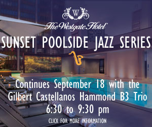 Sunset Poolside Jazz Series at the Westgate presents the Gilbert Castellanos B3 Trio