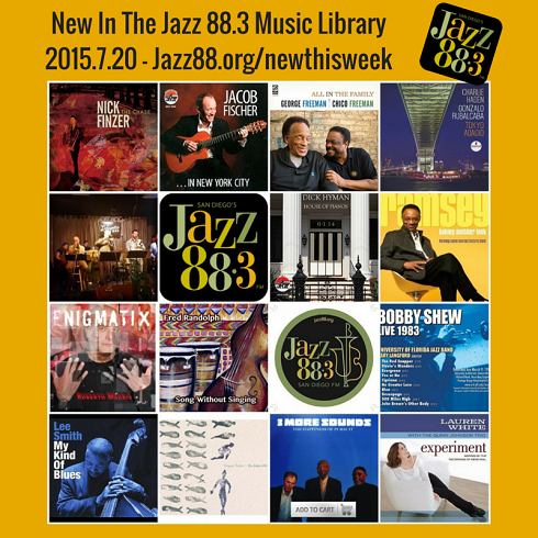 Teagan Taylor Leads An All Star List of New Adds at Jazz 88.3 2015.07.20