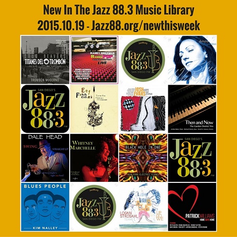New Jazz Music in the Jazz 88.3 Music Library 2015.10.19