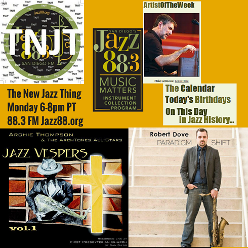This Is The New Jazz Thing Monday May 11 2015 Jazz Vespers Robert Dove