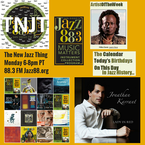This Is The New Jazz Thing Monday May 25 2015 - Jonathan Karrant