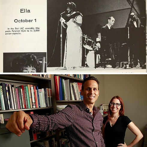 Ella at SDSU 1961 in SDSU Educators Seth Mallios and Jamie Lennox "Let It Rock!"