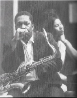 John and Alice Coltrane circa 1966 Photo by Chuck Stewart